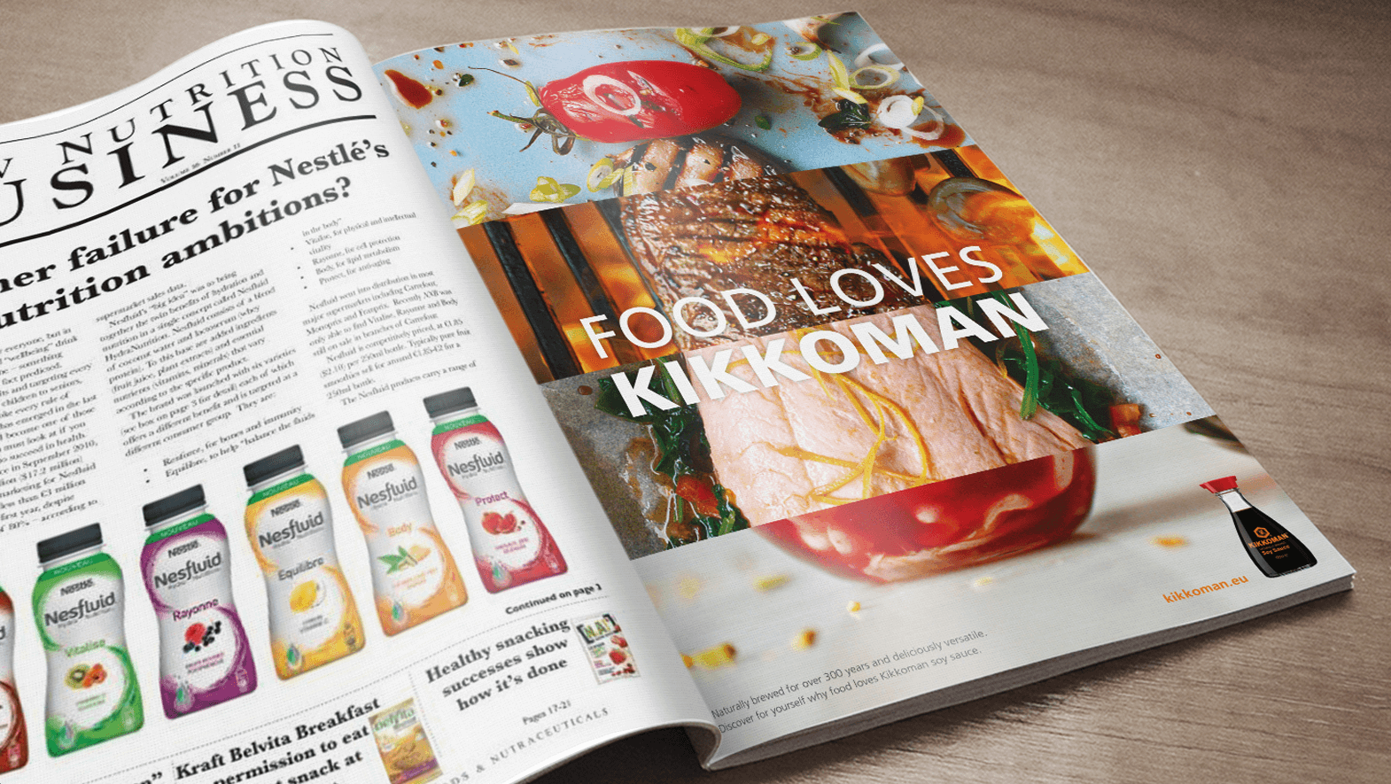 FOOD LOVES KIKKOMAN